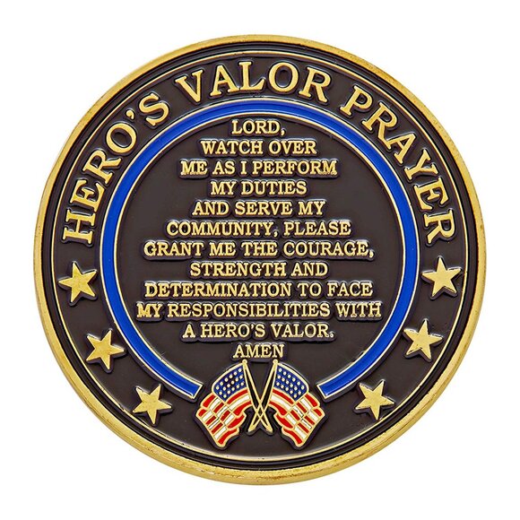 US‎ Navy United States Navy Challenge Coin Prayer Coin - Picture 3 of 3